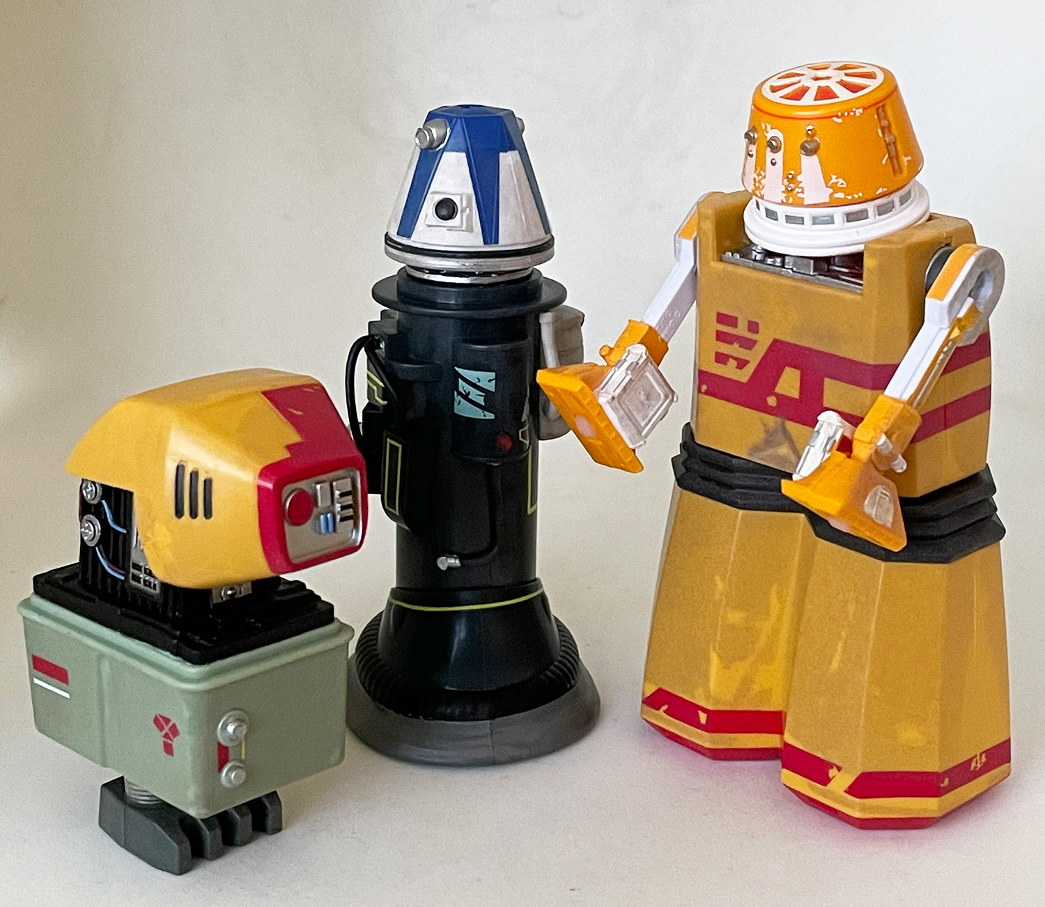 orange droid vintage toys